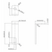 Bracket para Extensor Powerline / Ajustable / Acero de Alta Resistencia / Sin Restricción de Orientación | SIERRA STORE