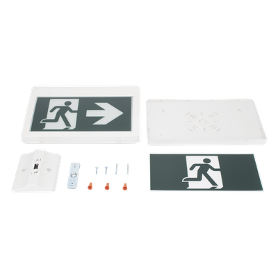 Luminaria de Emergencia LED / 120 lm / 120 min Autonomía / Voltaje Universal 120-347 VCA / Montaje Múltiple / Batería Ni-Cd Incluida | SIERRA STORE