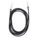 Cable de Audio / Conectores 1/4 in Mono / Triple Blindaje / Cobre Puro / 3 m (9.8 ft) / Carcasa Cromada | SIERRA STORE