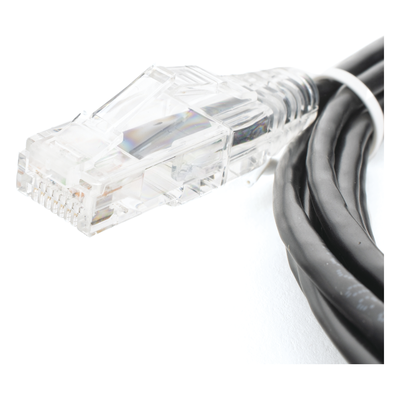 LINKEDPRO BY EPCOM LP-UT6-100-BK-28 - Cable de Parcheo Slim UTP Cat6 / 1 Metro (3.28 Pies) / 28 AWG / Negro / 1 Gbps+ | SIERRA STORE