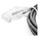 LINKEDPRO BY EPCOM LP-UT6-100-BK-28 - Cable de Parcheo Slim UTP Cat6 / 1 Metro (3.28 Pies) / 28 AWG / Negro / 1 Gbps+ | SIERRA STORE
