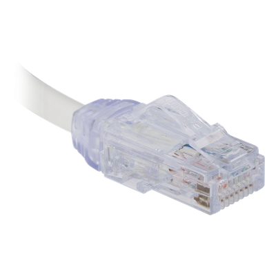 PANDUIT UTP28X8IN - Cable de Parcheo UTP / Cat6A / 28 AWG / CM-LSZH / 20.3 cm (8 ft) / PoE++ / Alta Densidad | SIERRA STORE