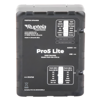 Rastreador GPS Vehicular / LTE CAT1 bis (4G) / GSM 2G / GNSS Multi-Constelación 1.5 m / CAN Bus FMS-J1708-J1939 / BLE / Protección | SIERRA STORE
