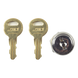 Cerradura con Llave para Barrera Vehicular / Refacción / Series 1601-1603 / Comercial Intensivo / Llave Incluida | SIERRA STORE