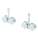 Kit de Carretillas para Puertas Colgantes / 4 Ruedas con Cojinete / Carga 150 lbs (68 kg) / Acero Galvanizado / 2 Unidades | SIERRA STORE