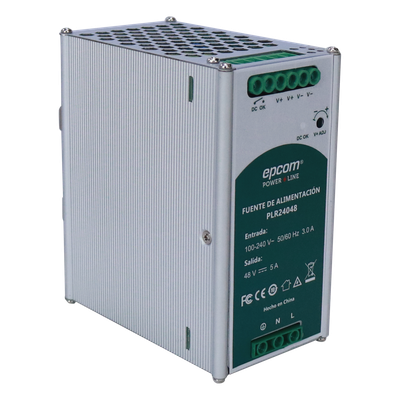 Fuente de alimentación / 48 VCC / 240 W / 5 A / Riel DIN / 100-240 VCA | SIERRA STORE