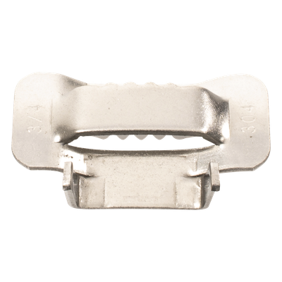 LINKEDPRO BY EPCOM LP-SSBT-34 - Hebilla de Acero Inoxidable / 3/4" / 100 Piezas / Compatible ADSS / Mini-ADSS / Figura 8 | SIERRA STORE
