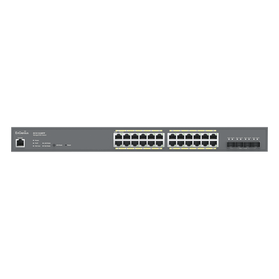 Switch PoE + Gigabit 410W de 24 puertos gestionado en la nube | SIERRA STORE