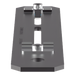 PANDUIT FR6TRBN12 - Soporte de Montaje a Techo / Para Canaletas 4x4 y 6x4 / Varilla Roscada 1/2 in (0.5 in) / Acero Negro / | SIERRA STORE