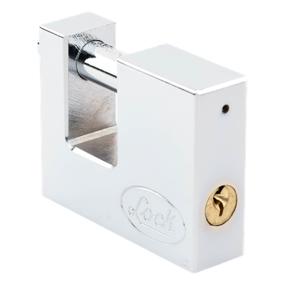 Candado para Cortina Metálica / Cilindro 5 Pernos / Nivel de Seguridad 6 / Grillete 12 mm / Cuerpo 20 mm / Cavidad 30 mm | SIERRA STORE