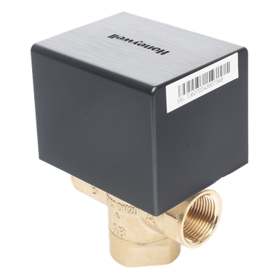 Válvula de Control Eléctrica de 3 Vías / Retorno por Resorte Normalmente Cerrada / 110 V CA / DN20 NPT 3/4" / PN20 / IP20 | SIERRA STORE