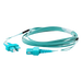 LINKEDPRO BY EPCOM LP-FOM3-SCSC-R03 - Jumper de Fibra Óptica / OM3 50/125 / SC-SC Dúplex / OFNR Riser / 2.0 mm / 3 m (9.84 ft) / Aqua | SIERRA STORE