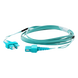 LINKEDPRO BY EPCOM LP-FOM3-SCSC-R03 - Jumper de Fibra Óptica / OM3 50/125 / SC-SC Dúplex / OFNR Riser / 2.0 mm / 3 m (9.84 ft) / Aqua | SIERRA STORE
