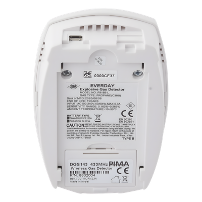DETECTOR INALAMBRICO DE GAS SERIE FORCE | SIERRA STORE