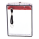 Cubierta Protectora Universal / IP56 / Policarbonato UV / Montaje Superficial / Espaciador Dual Canal / Texto Incendio Español | SIERRA STORE
