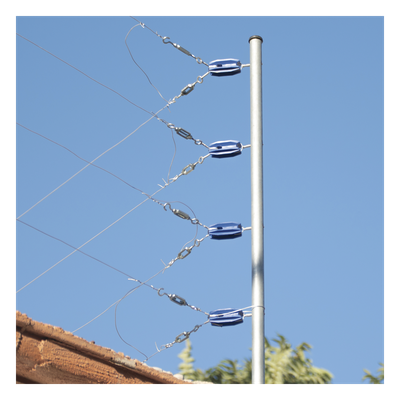 Aislador de Esquina para Cerco Eléctrico / 18 kV / Resistencia 10.2 kg / Anti UV / 66 mm x 31.6 mm | SIERRA STORE