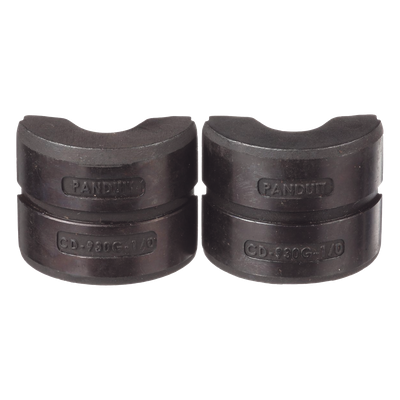 PANDUIT CD-930G-1/0 - Dado de Prensado / Conectores a Tierra Tipo E 1/0 AWG / Conectores Cruzados 250 kcmil / Perfil Circunferencial / | SIERRA STORE