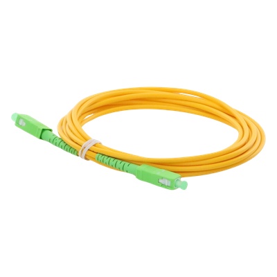 LINKEDPRO BY EPCOM LPSM3SCASCAS2 - Jumper de Fibra Óptica / SC/APC-SC/APC / Monomodo OS2 / Simplex / 2 m (6.56 ft) / 3 mm | SIERRA STORE