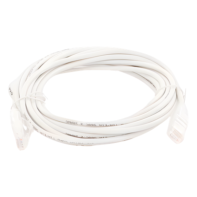 LINKEDPRO BY EPCOM LP-UT6A-500-WH-28 - Cable de Parcheo Slim UTP Cat6A / 5 m (16.40 ft) / 28 AWG / Blanco / RJ45 | SIERRA STORE
