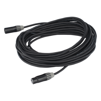Cable XLR / 3 Polos / Hembra-Macho / Contactos Dorados / Blindaje Triple / 10 m (32.8 ft) | SIERRA STORE