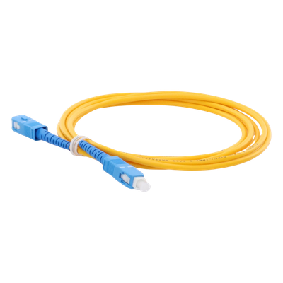 LINKEDPRO BY EPCOM LPSM3SCUSCUS2 - Jumper de Fibra Óptica / Monomodo OS2 G.652D / SC/UPC-SC/UPC / Simplex / 2 Metros (6.56 Pies) / 3mm | SIERRA STORE