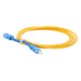 LINKEDPRO BY EPCOM LPSM3SCUSCUS2 - Jumper de Fibra Óptica / Monomodo OS2 G.652D / SC/UPC-SC/UPC / Simplex / 2 Metros (6.56 Pies) / 3mm | SIERRA STORE