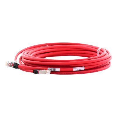 PANDUIT STP6X25RD - Patch Cord Cat6A / S/FTP Blindado / CM/LS0H / 7.62 m (25 ft) / Rojo | SIERRA STORE