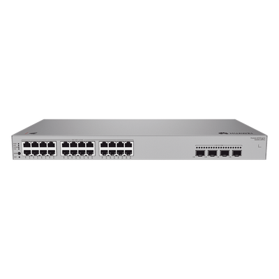 Switch de Acceso Gigabit Administrable PoE Capa 2 / 24 puertos 10/100/1000 Mbps PoE / 4 puertos 2.5GE SFP Uplink / PoE Perpetuo 400 W | SIERRA STORE