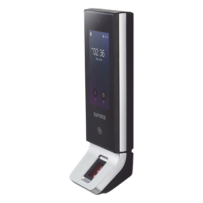 Terminal de Control de Acceso / Multitecnología / Huella / RFID Mifare / Bluetooth / Pantalla Táctil 4' / IP65 / PoE | SIERRA STORE