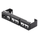 PANDUIT CWPP12WBL - Panel de Parcheo Modular / 12 Puertos / Mini-Com / Montaje en Pared / 228.6 x 44.45 x 63.5 mm / 9 x 1.75 x 2.5 | SIERRA STORE