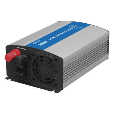 Inversor de Onda Senoidal Pura / 400 W Nominal / 500 W Pico / Entrada 12 VCC / Salida 120 VCA / 9.1 × 5.2 × 2.9 in | SIERRA STORE
