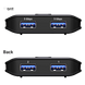 Switch USB 3.2 Gen 1 Essentials | 2 Puertos USB Tipo-A | 2 Computadoras | 5 Gbps | InstaSync | Botón Físico | Diseño Compacto | SIERRA STORE