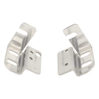 Soportes de Montaje Atornillable / Perfil Bajo / Slide-and-Lock / Acabado Galvanizado / 2 Piezas | SIERRA STORE