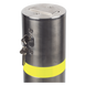 ACCESSPRO XB-900-FL - Bolardo Desmontable / Acero Inoxidable SS304 / 900 mm (2.95 ft) Altura / 114 mm Diámetro / 3 mm Espesor / Punta | SIERRA STORE