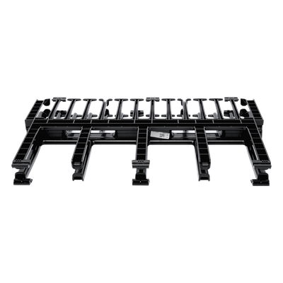 PANDUIT NM1 - Organizador de Cables Horizontal / Alta Densidad / Doble Frontal y Posterior / Rack 19in / 1UR / Negro | SIERRA STORE