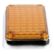 Luz de Advertencia LED / 6x4 Pulgadas / 66 LED de Alta Intensidad / 10 Patrones de Destello / 12 VCC / Montaje Permanente / Ámbar | SIERRA STORE