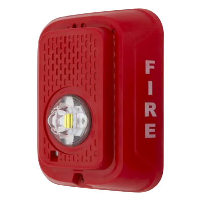 Lámpara Estroboscópica LED / Candela Seleccionable hasta 185 cd / 24 Vcd / Montaje en Pared / Sin Sirena / UL Fire | SIERRA STORE