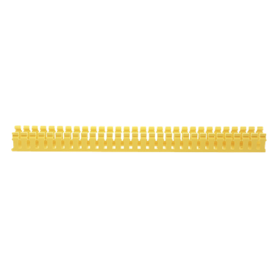 PANDUIT H2X2YL6 - Canaleta Ranurada de PVC / Tipo H con Tapa Abisagrada / 2 in Ancho x 2 in Alto / 6 ft (1.83 m) Largo / Amarillo | SIERRA STORE