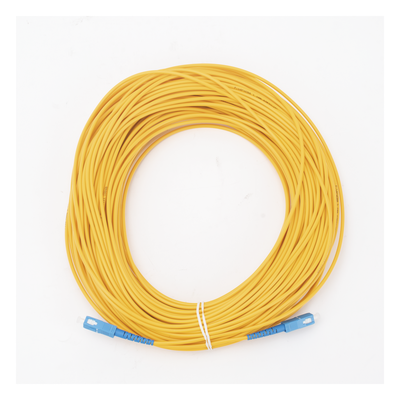 LINKEDPRO BY EPCOM LPSM3SCUSCUS50 - Jumper de Fibra Óptica / Monomodo OS2 G.652D / SC/UPC-SC/UPC / Simplex / 50 m (164.04 pies) / 3 mm | SIERRA STORE