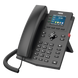 Teléfono IP Empresarial / 4 Líneas SIP / Pantalla LCD 2.4 Pulgadas / PoE / Audio HD / Conferencia 6 Participantes | SIERRA STORE