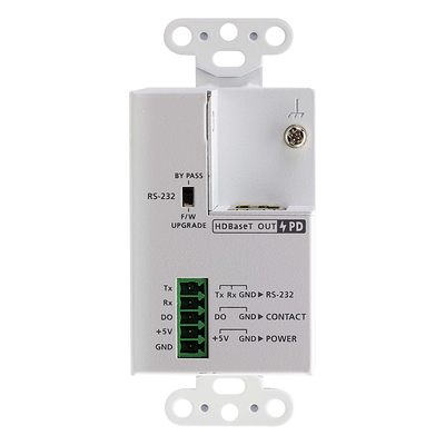 Transmisor HDMI / 4K 60Hz 4:2:0 / HDBaseT-Lite 40m / PoH / Placa de pared US / 131 pies | SIERRA STORE