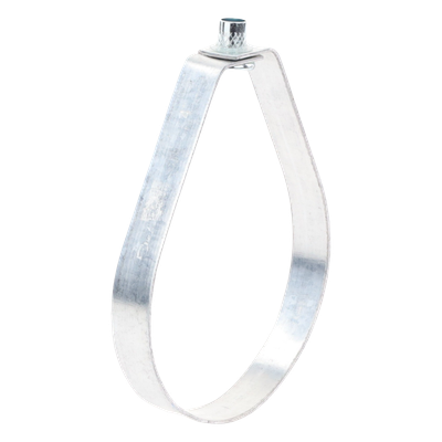 Abrazadera Tipo Pera / 6" (170 mm) / Carga 1,186 kg / Tuerca 1/2" / Monobloque Sin Tornillos / Cincado Electrolítico 5 micras | SIERRA STORE