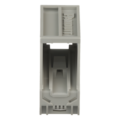 PANDUIT CADIN1IG-S - Adaptador de 1 Puerto / Blindado / Riel DIN 35 mm (1.38 in) / Mini-Com / Color Gris | SIERRA STORE