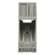 PANDUIT CADIN1IG-S - Adaptador de 1 Puerto / Blindado / Riel DIN 35 mm (1.38 in) / Mini-Com / Color Gris | SIERRA STORE