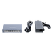 HIKVISION DS-3E1309P-EI - Switch PoE+ Monitoreable / 8 Puertos 10/100 Mbps / 1 Puerto Uplink Gigabit / Alcance Extendido 300 m (984.3 | SIERRA STORE