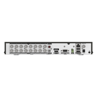 DVR Pentahíbrido / 24 Canales / 16 TURBOHD + 8 IP / 8 Megapixel (4K) / Audio Bidireccional / Reconocimiento Facial / 2 Bahías HDD / | SIERRA STORE