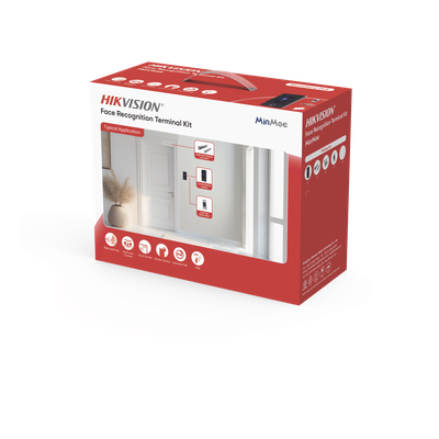HIKVISION DS-KAS342 - Kit Terminal Control de Acceso / Reconocimiento Facial 1500 Rostros / 3000 Huellas + 3000 Tarjetas / Pantalla | SIERRA STORE