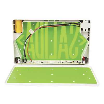 Letrero LED de Salida / Dual 120/240 VAC / Montaje Universal / Batería Ni-Cd de Respaldo / 2.0 W de Consumo / 90 min Autonomía | SIERRA STORE
