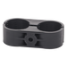 Sujetador Plástico para Cable Coaxial / 2 Cables / 2-1/4" / Ajuste 2.48 a 2.56 in (63 a 65 mm) / Montaje Varilla 3/8" o M10 | SIERRA STORE
