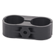 Sujetador Plástico para Cable Coaxial / 2 Cables / 2-1/4" / Ajuste 2.48 a 2.56 in (63 a 65 mm) / Montaje Varilla 3/8" o M10 | SIERRA STORE